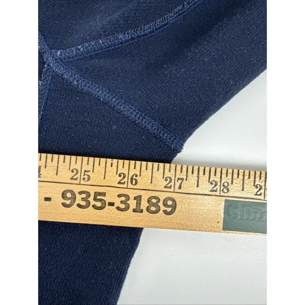 Tommy Bahama Mens Reversible 1/4 Zip Sweater Blue Heather‎ Sweatshirt Sz XL